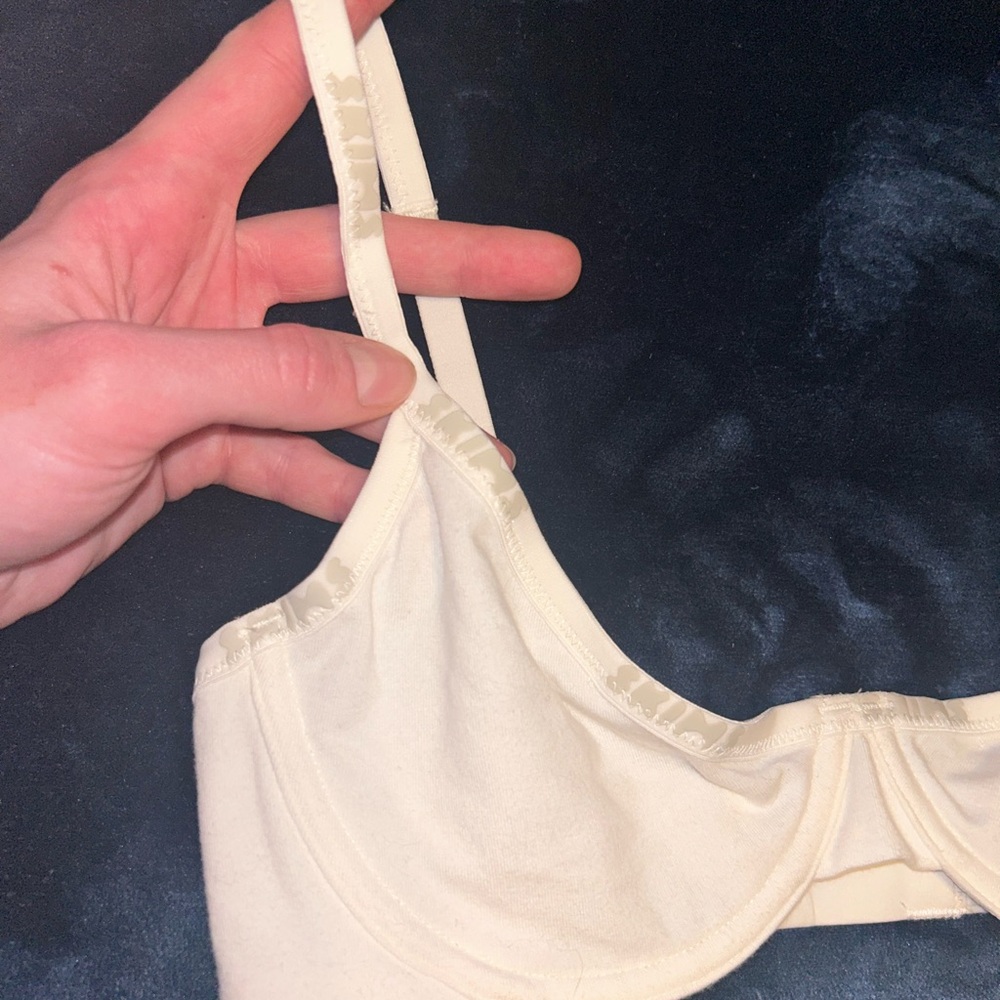 SKIMS Logo Underwire Demi Bra in Stretch-cotton (BNWT) - Picture 9 of 14